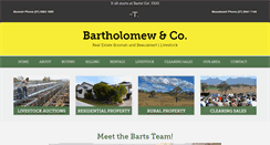 Desktop Screenshot of bartholomew.com.au