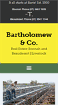 Mobile Screenshot of bartholomew.com.au